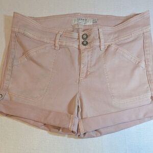 Torrid Blush Jean Shorts
